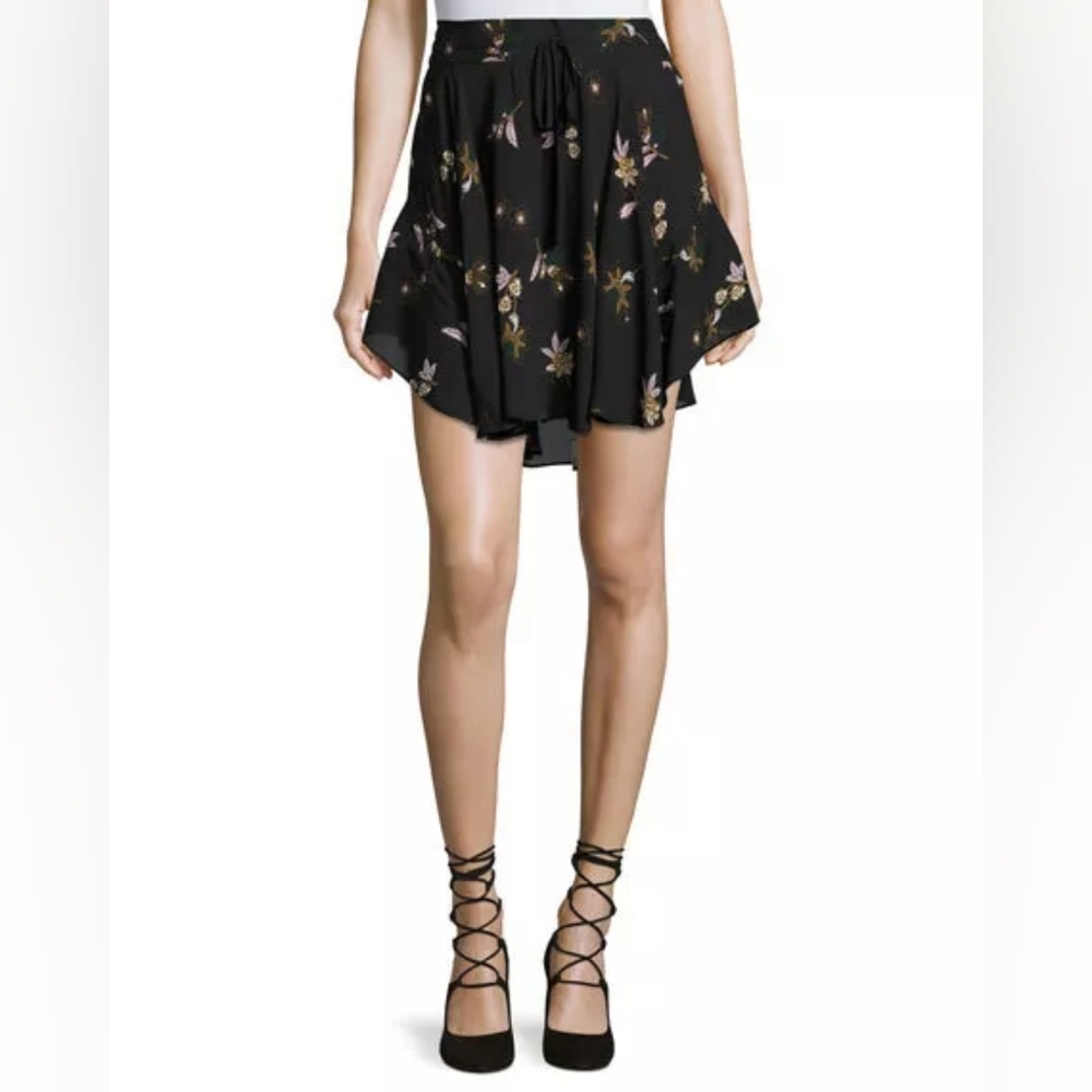 A.L.C. Stunning Ceri Silk Mini Skirt Size 2